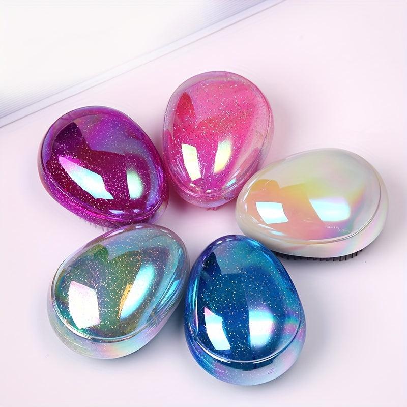 Colorful Hairdressing Comb Massage Comb for Women Manual Head Massager