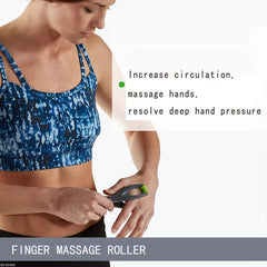 Multifunctional Finger Massager for Slender Hands - Fatigue Relief Health Tool