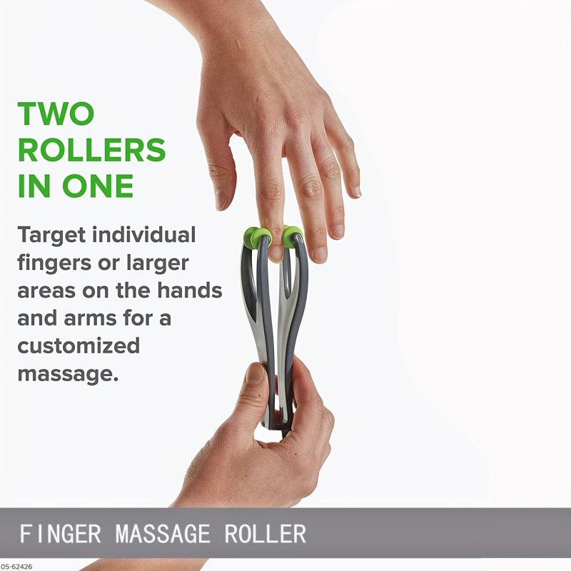 Multifunctional Finger Massager for Slender Hands - Fatigue Relief Health Tool