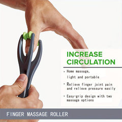 Multifunctional Finger Massager for Slender Hands - Fatigue Relief Health Tool