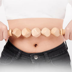 Wooden 5 Cube Shape Massage Roller Household Manual Massager