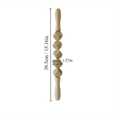 Wooden 5 Cube Shape Massage Roller Household Manual Massager