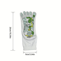 5-Finger Health Socks, Acupoint Massage Gloves