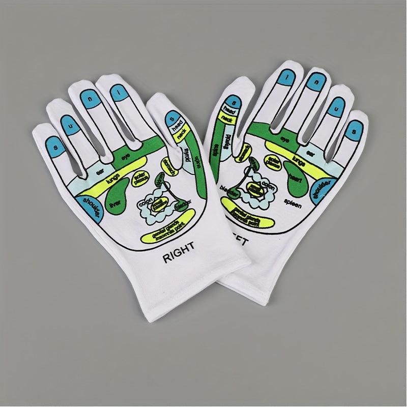 5-Finger Health Socks, Acupoint Massage Gloves