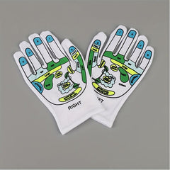 5-Finger Health Socks, Acupoint Massage Gloves