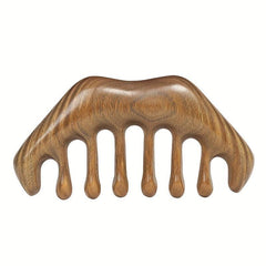 Sandalwood Comb Big Teeth Massage Hairdressing Scalp Massage Comb