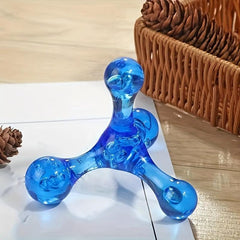 Crystal Ball Massager for Whole Body Muscle Massage with Manual Mini Massager