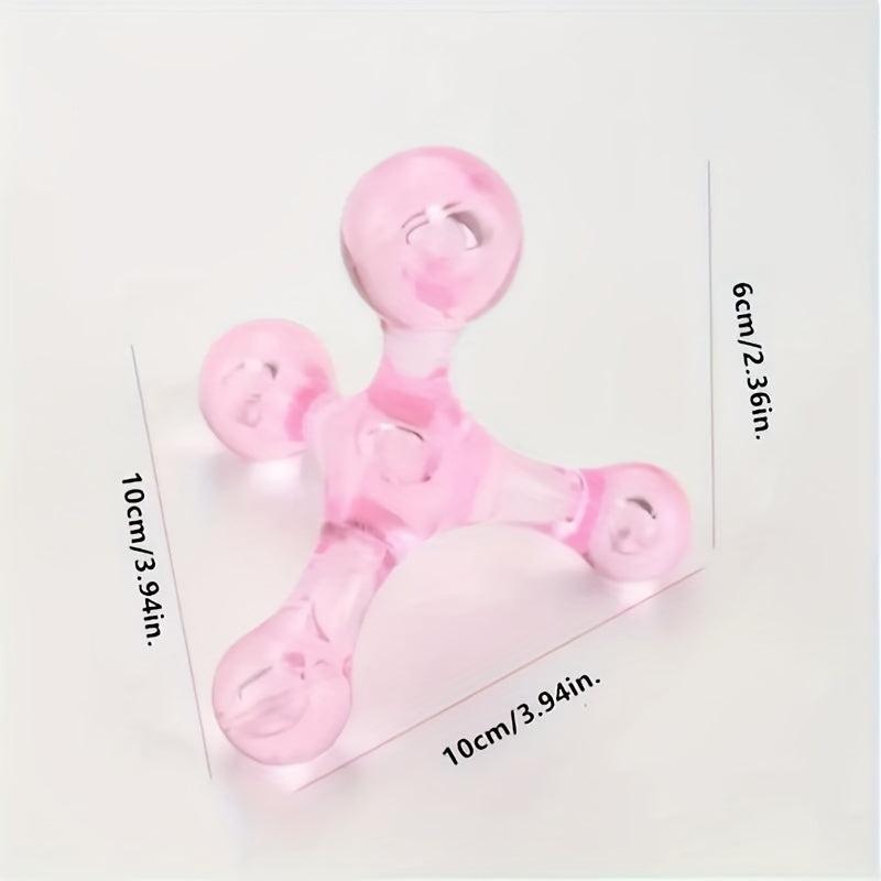 Crystal Ball Massager for Whole Body Muscle Massage with Manual Mini Massager