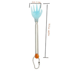 Telescopic Stainless Steel Back Scratcher Claw Massager