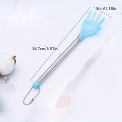 Telescopic Stainless Steel Back Scratcher Claw Massager