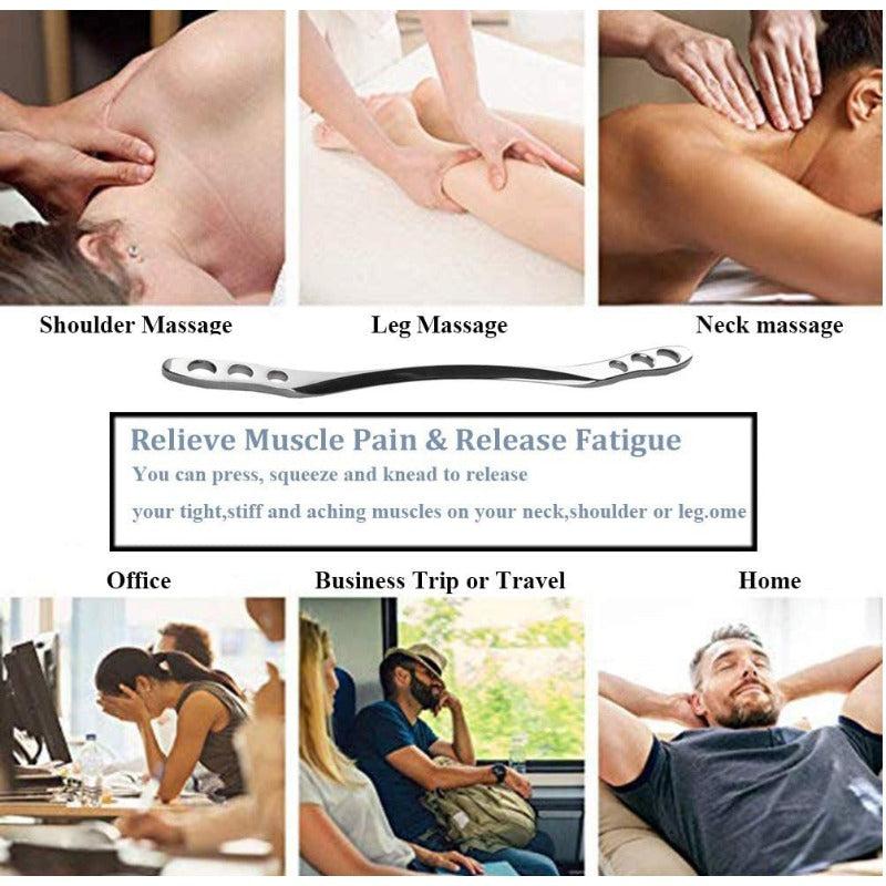 Stainless Steel Gua Sha Scraping Massage Tool Soft Tissue Mobilization