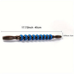Wooden Handle Fascial Massage Roller Trigger Points