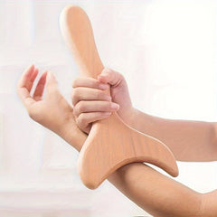 Wooden Gua Sha Tool for Lymphatic Drainage Massage