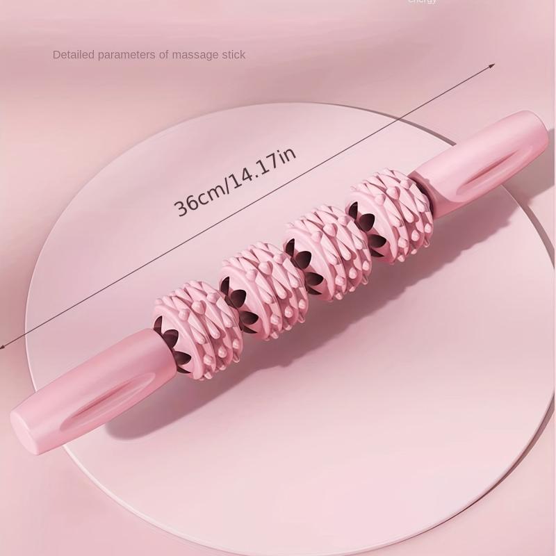 Spiky Ball Massage Roller Stick Handheld