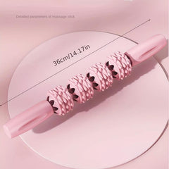 Spiky Ball Massage Roller Stick Handheld