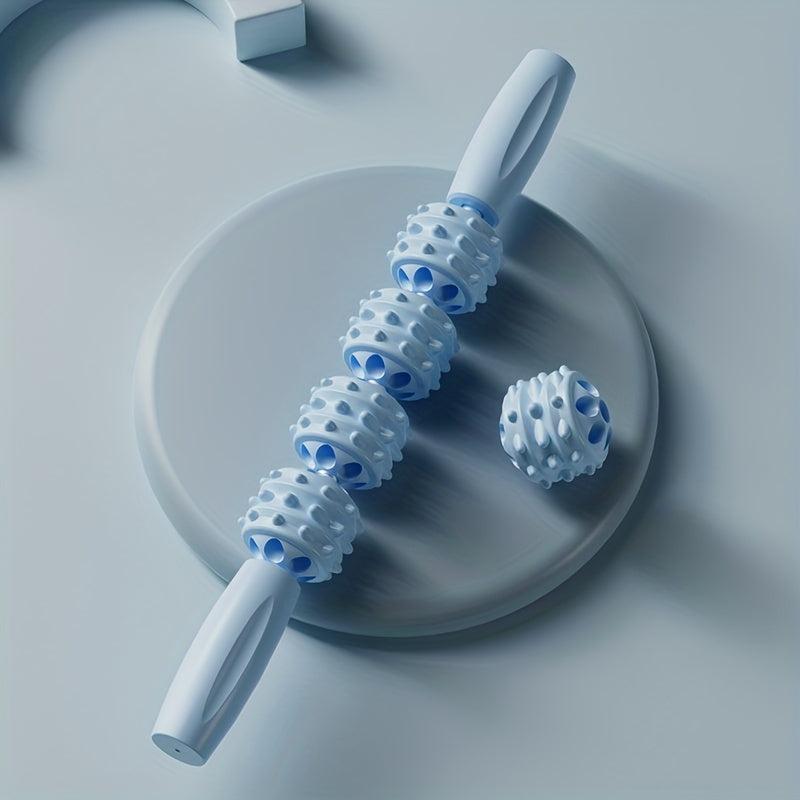 Spiky Ball Massage Roller Stick Handheld