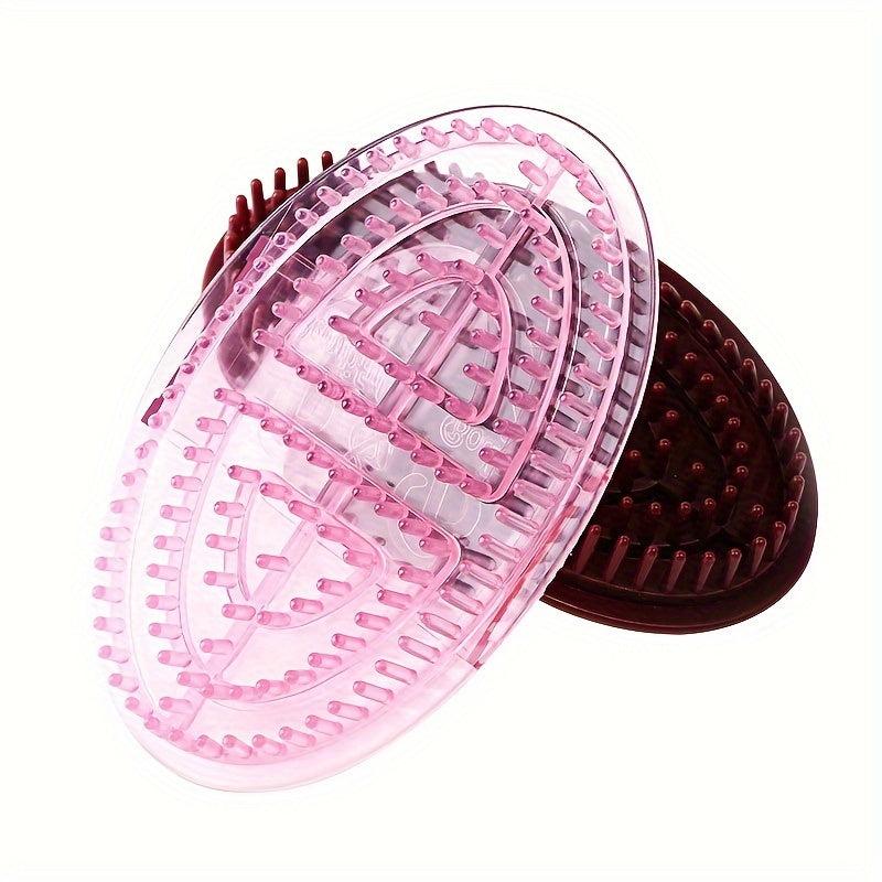 Massage Brush Gua Sha Tools Handheld Plastic Meridians Massage Brush