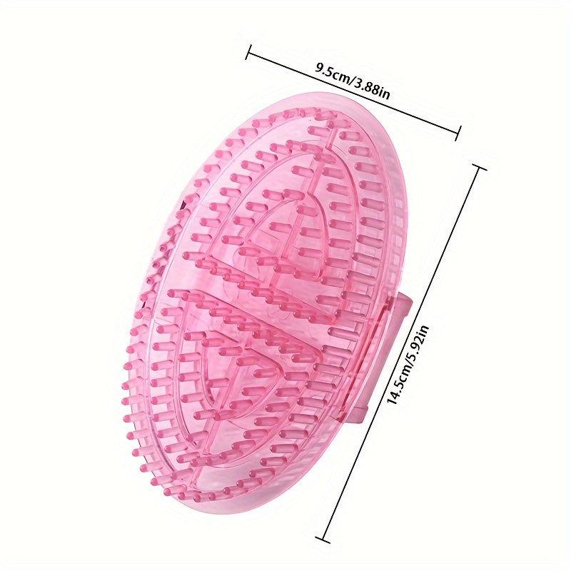 Massage Brush Gua Sha Tools Handheld Plastic Meridians Massage Brush
