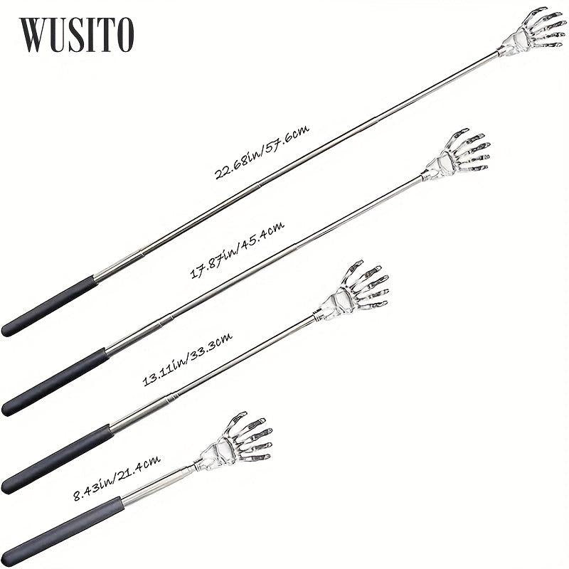Stainless Steel Telescoping Back Scratcher with Gift Bag