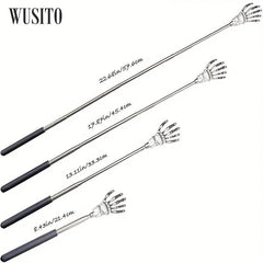Stainless Steel Telescoping Back Scratcher with Gift Bag