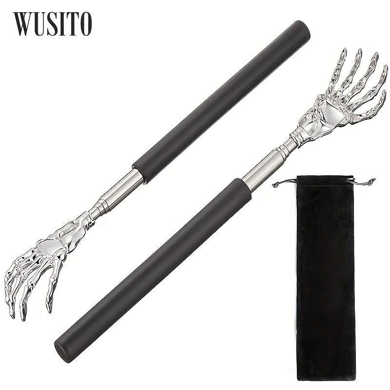 Stainless Steel Telescoping Back Scratcher with Gift Bag