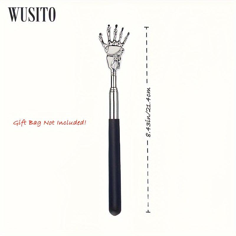 Stainless Steel Telescoping Back Scratcher with Gift Bag