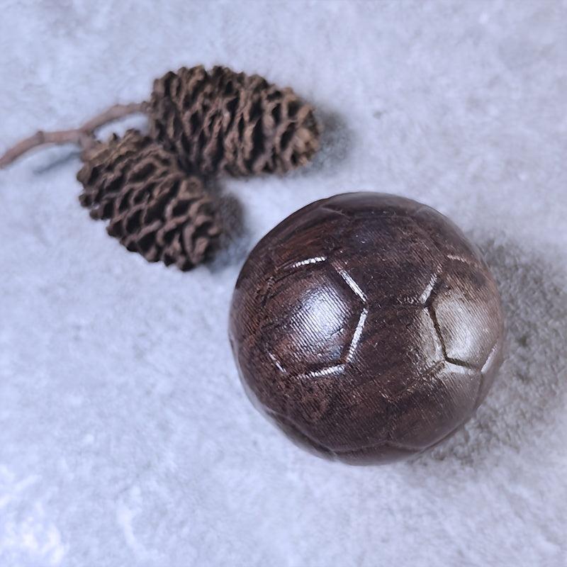 2pcs Sandalwood Handball Massage Ball Palm Wrist Flexibility Training Gift