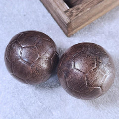 2pcs Sandalwood Handball Massage Ball Palm Wrist Flexibility Training Gift