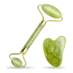 Jade Scraping Board Roller Set Facial Massage Tool