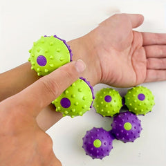 2pcs Portable Hand Neck Shoulder Massage Ball for Home Office Use