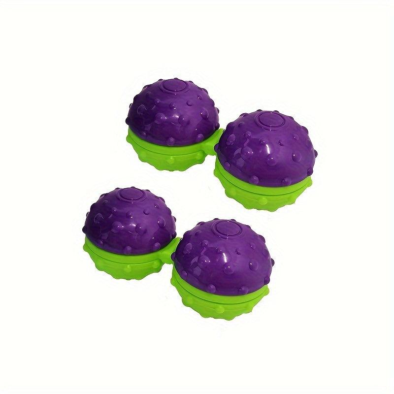 2pcs Portable Hand Neck Shoulder Massage Ball for Home Office Use