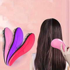 Colorful Detangling Hair Comb No Knot Hairdressing Brush