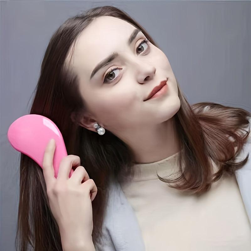 Colorful Detangling Hair Comb No Knot Hairdressing Brush