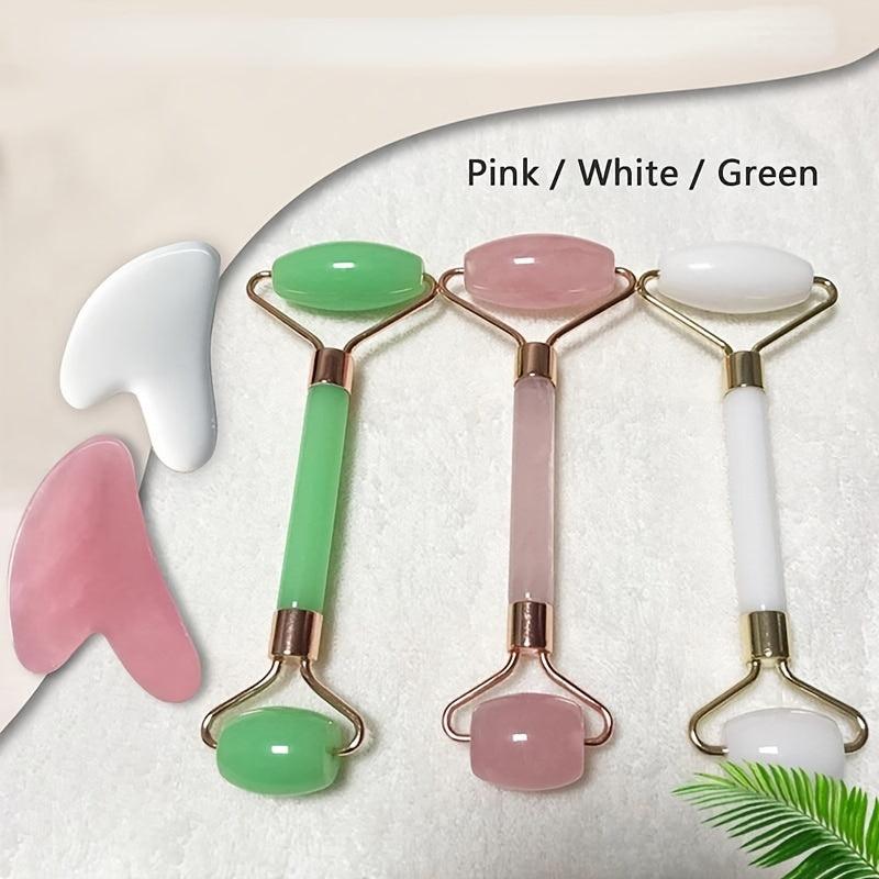 Jade Roller Massager Double-headed Beauty Instrument