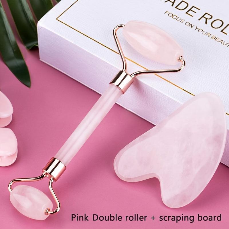 Jade Roller Massager Double-headed Beauty Instrument