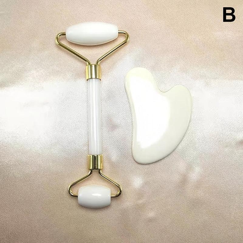 Jade Roller Massager Double-headed Beauty Instrument