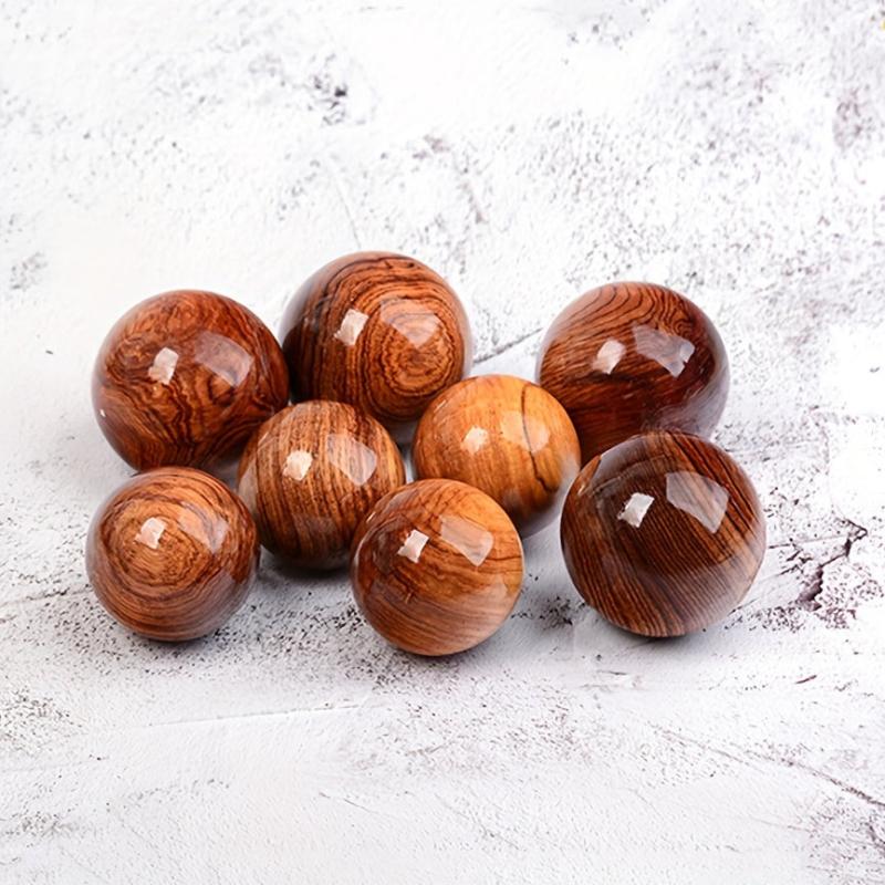 2pcs Wooden Hand Massage Balls Rosewood Handheld Massage Handball