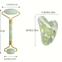 Natural Jade Stone Facial Massager Gua Sha Stone Face Gua Sha Massage