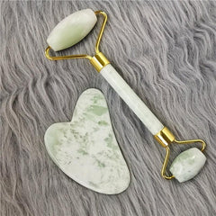 Natural Jade Stone Facial Massager Gua Sha Stone Face Gua Sha Massage