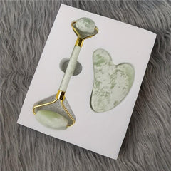 Natural Jade Stone Facial Massager Gua Sha Stone Face Gua Sha Massage
