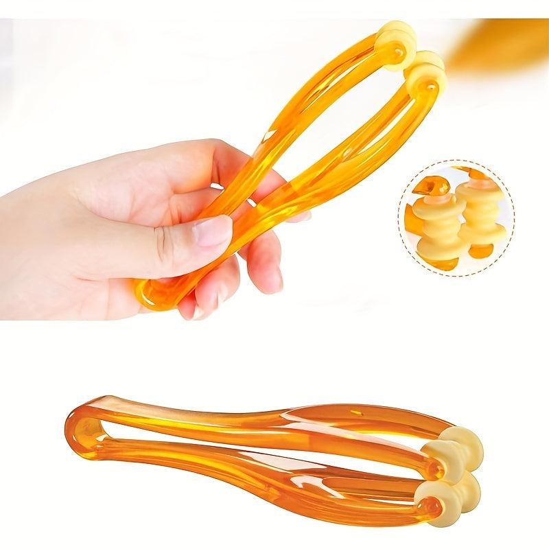 Finger Massager w/ 6 Spiky Rings - Relieve Fatigue, Body Massage