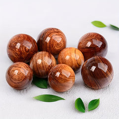 Rosewood Hand Massage Balls - Stress Relief Gift