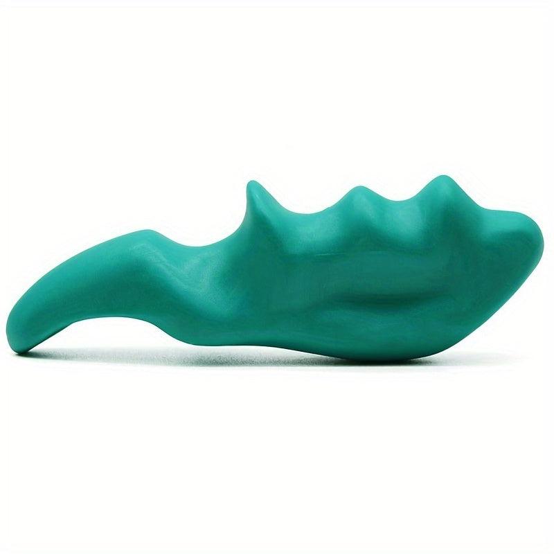 Green Mini Thumb Massager for Stress Relief & Tension