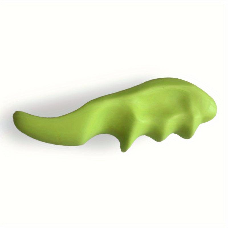 Green Mini Thumb Massager for Stress Relief & Tension