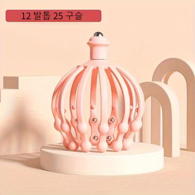 Scalp Massager Claw Roller Ball Massage - Promotes Blood Circulation