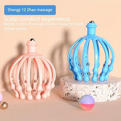 Scalp Massager Claw Roller Ball Massage - Promotes Blood Circulation
