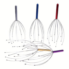 Octopus Head Shape Scalp Massager Stainless Steel