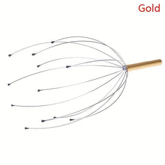 Octopus Head Shape Scalp Massager Stainless Steel