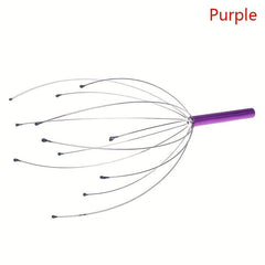Octopus Head Shape Scalp Massager Stainless Steel