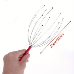 Octopus Head Shape Scalp Massager Stainless Steel
